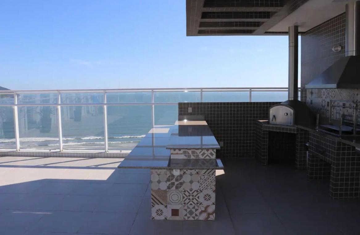Flat Vista Mar Em Apartment Santos (Sao Paulo)